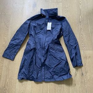 Juster Women's Navy rain Jacket